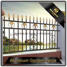 Quality-Assured Aluminum Garden Fence with High Security
